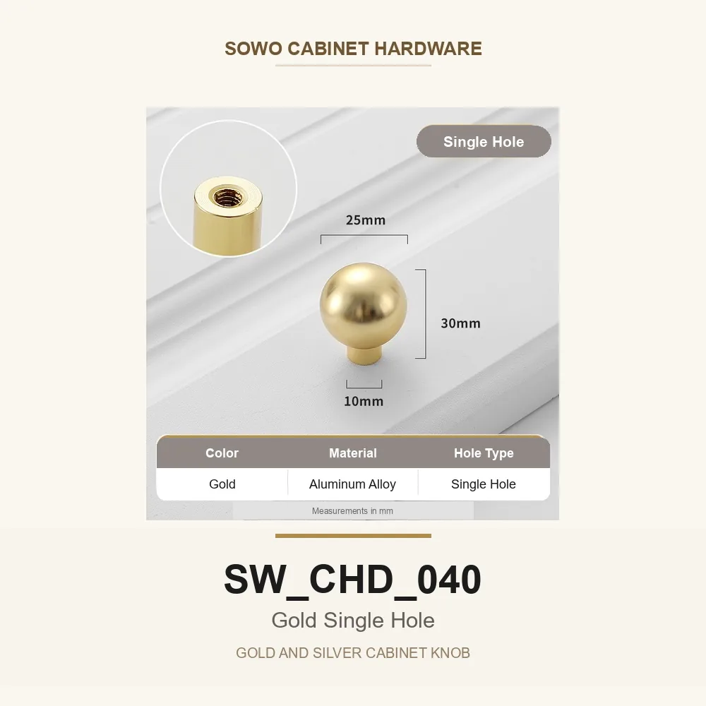 SW-CHD-040 cabinet handle option