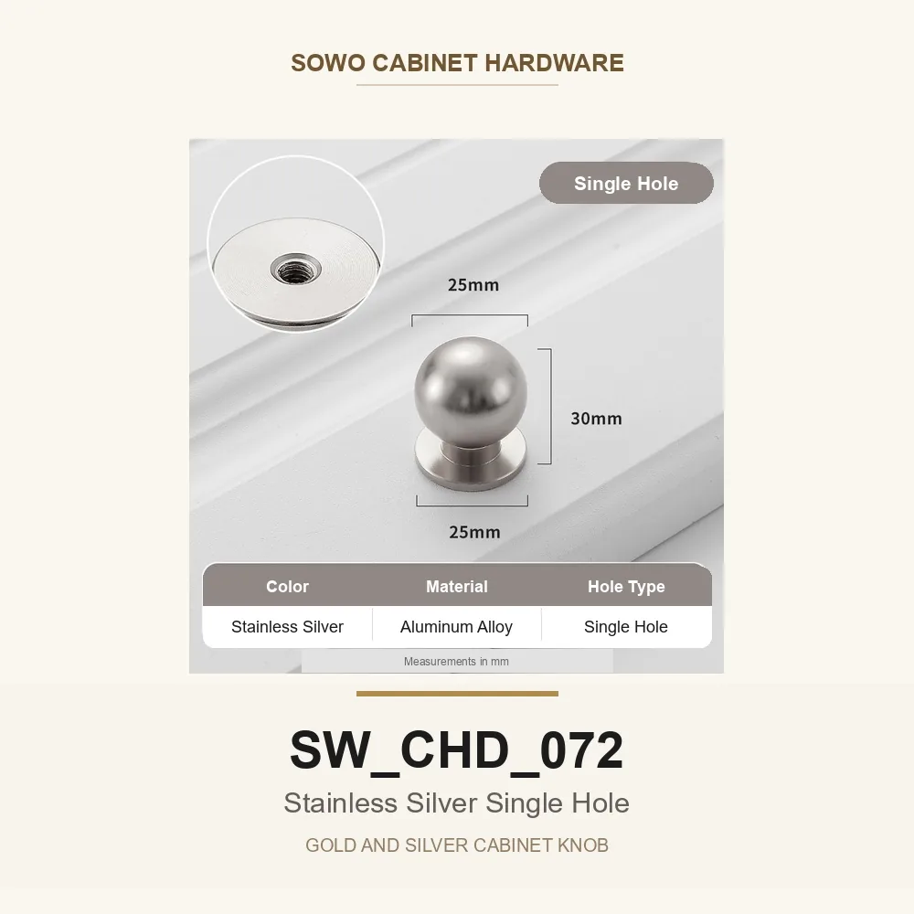 SW-CHD-072 cabinet handle option