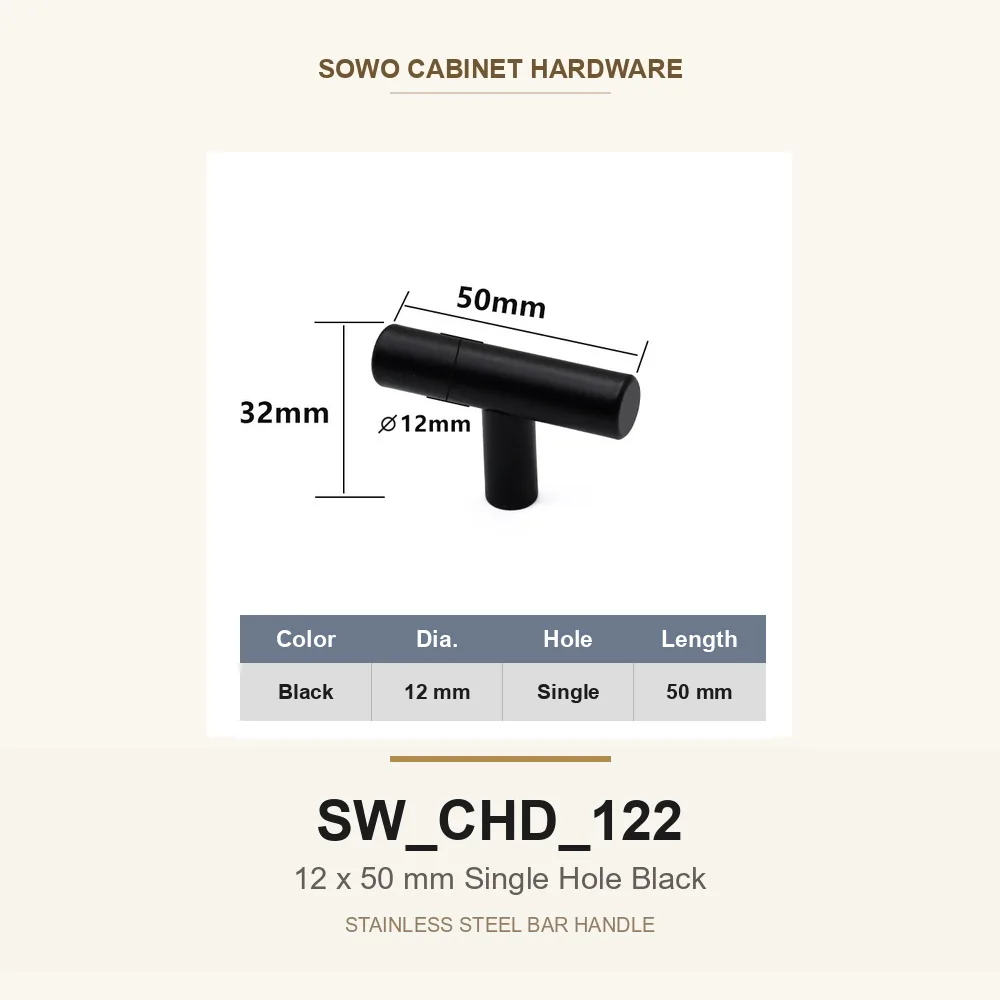 SW-CHD-122 cabinet handle option