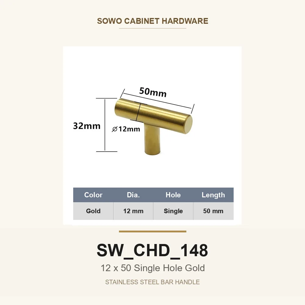 SW-CHD-148 cabinet handle option