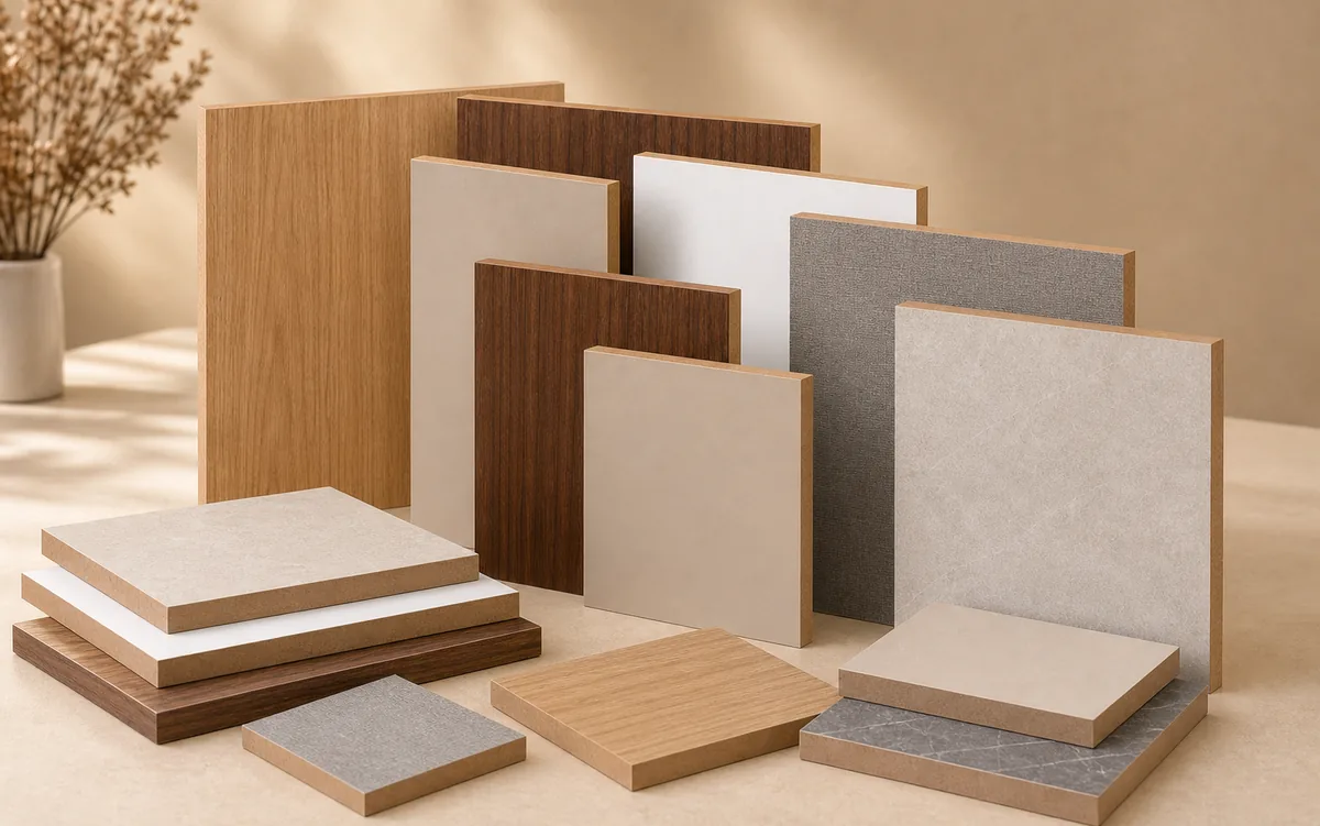 Melamine MDF materials