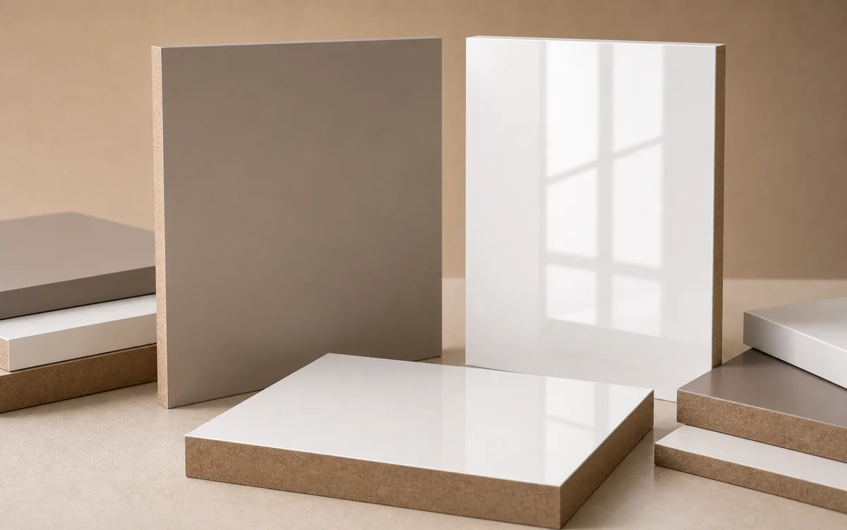 PET-Laminated MDF materials