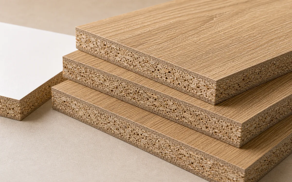 Synchronized Melamine Particle Board materials