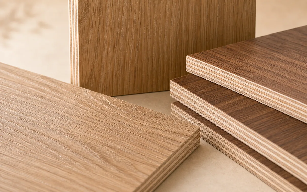 Synchronized Melamine Plywood materials